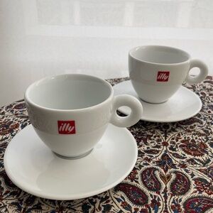 Illy Mug and Saucer Set